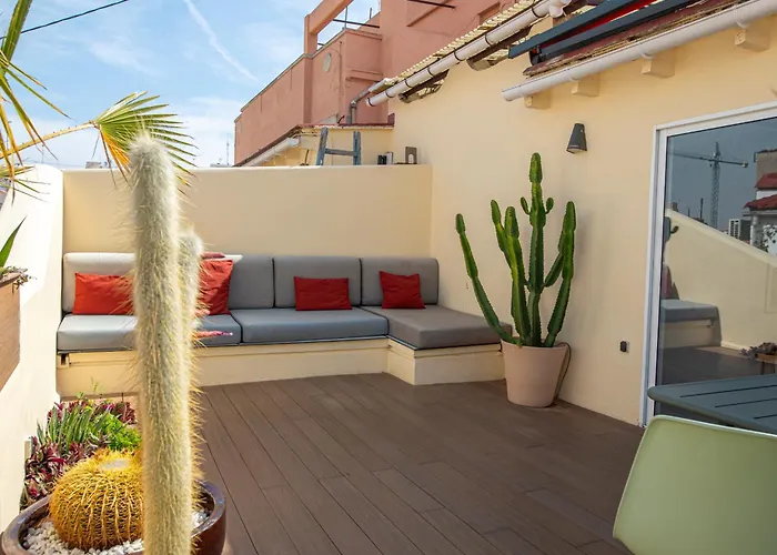 Lägenhet Singularstays Atico Roger De Flor